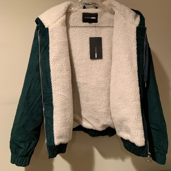 🔥🔥 EMERALD BOMBER JACKET🔥🔥 BRAND NEW - Picture 5 of 5